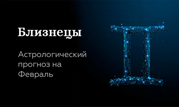 Прогноз на февраль для Близнецов